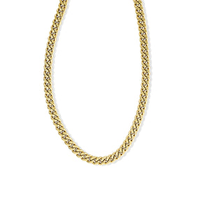 Gold Cuban Link Chain | 8mm | Stainless Steel