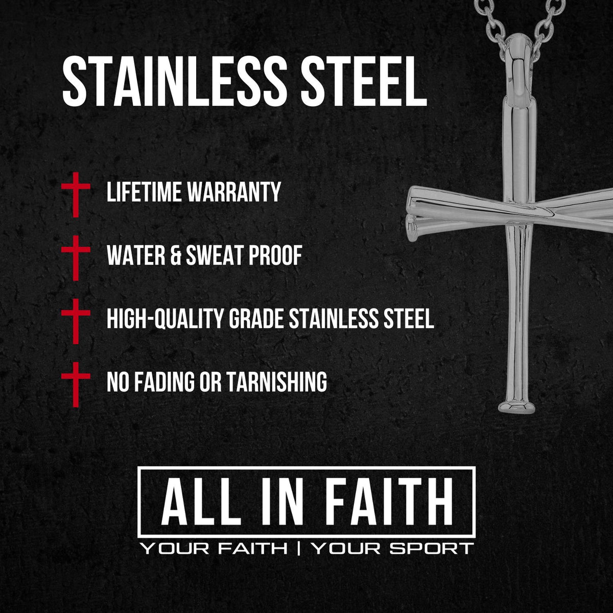 All In Faith | Stainless Steel Products