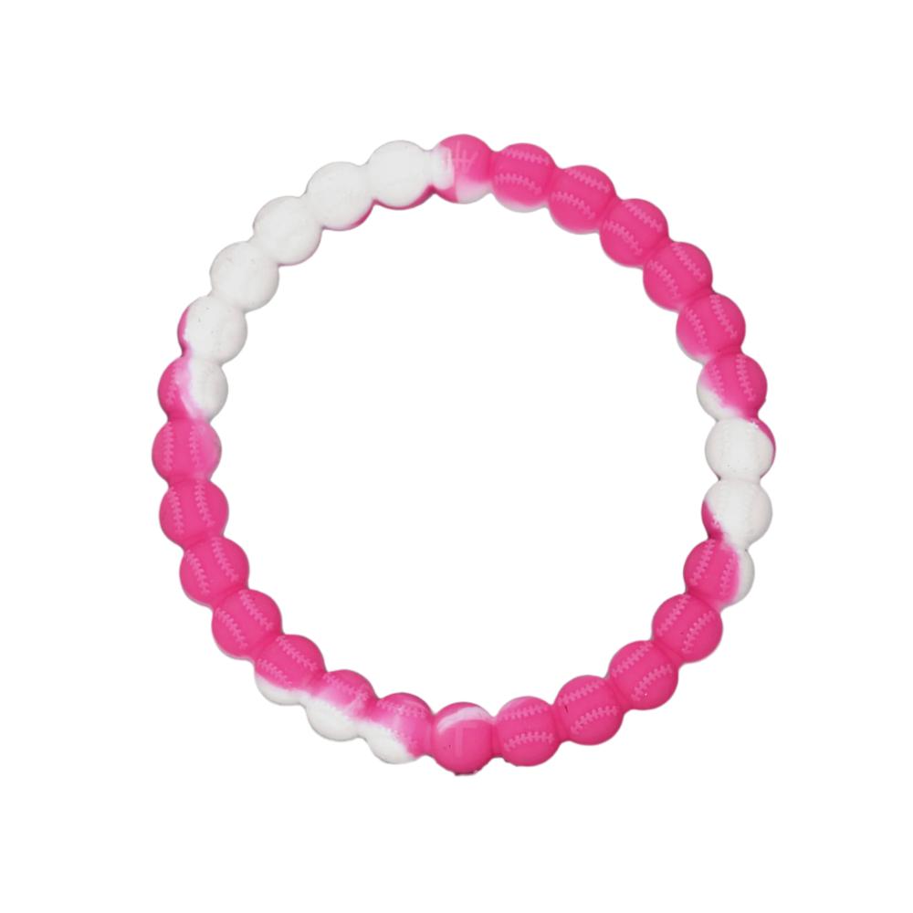 Pink Softball Bracelet | Baseball Power Bracelet