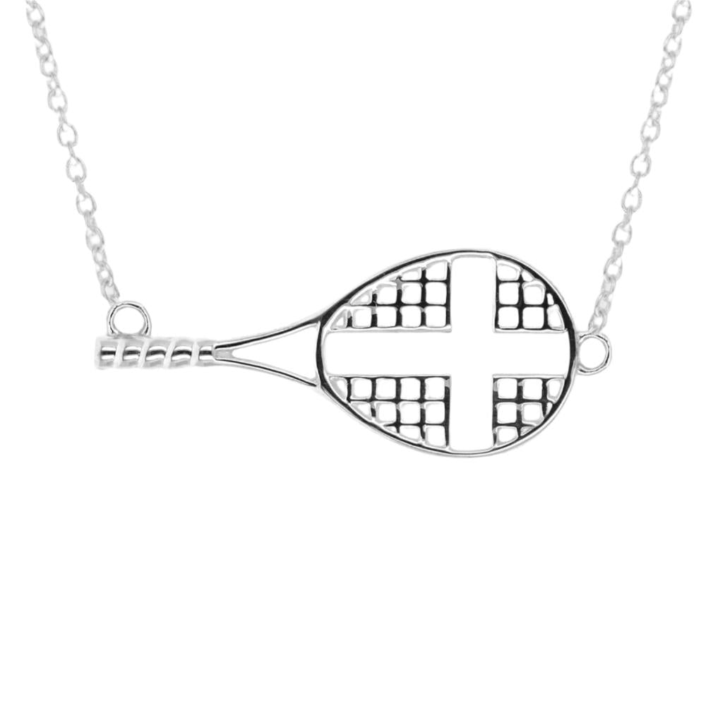 Mini Sideways Tennis Necklace