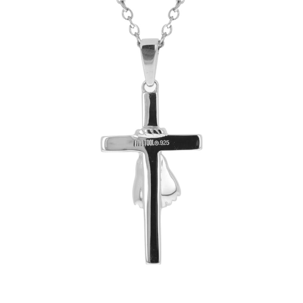 MMA Glove Cross Necklace | Sterling Silver | MMA Cross Necklace